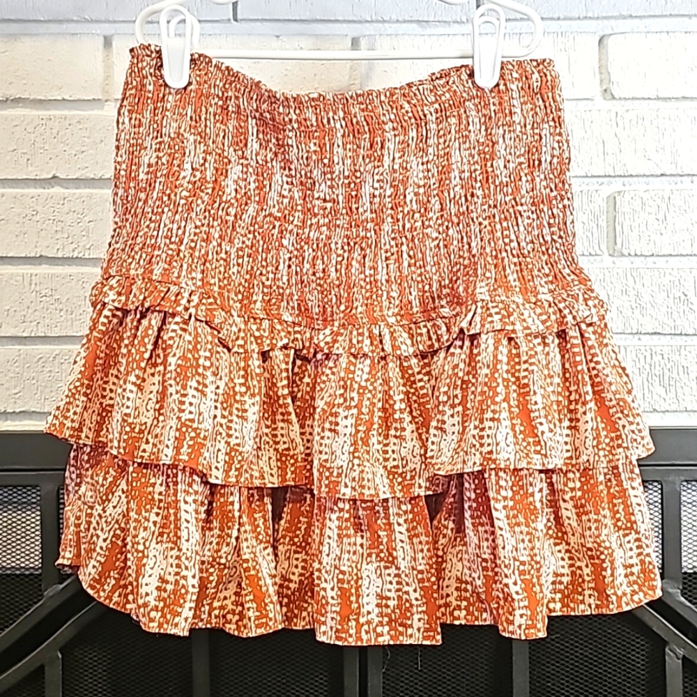 Entro Layered Ruffle Skirt